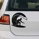 Surfing Hobby Sticker - Master