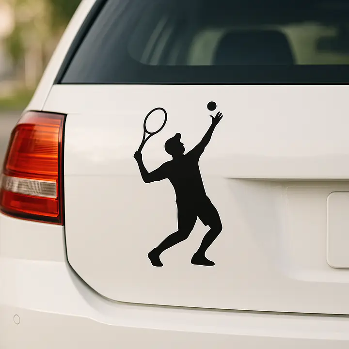 Tennis Hobby Aufkleber - Master