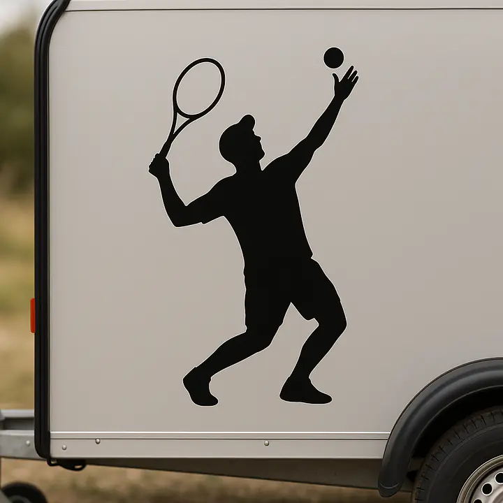 Tennis Hobby Aufkleber - Master