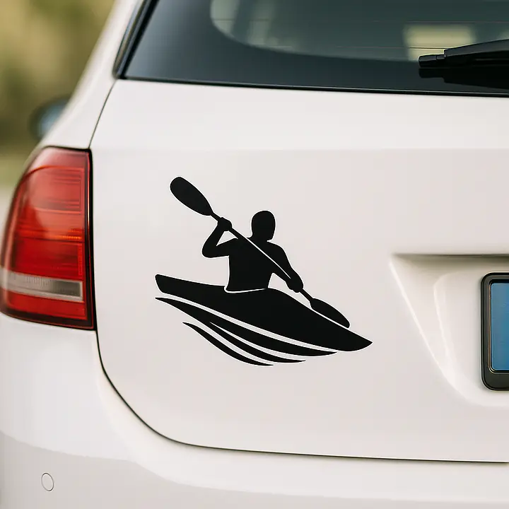 Kayaking Hobby Sticker - Master