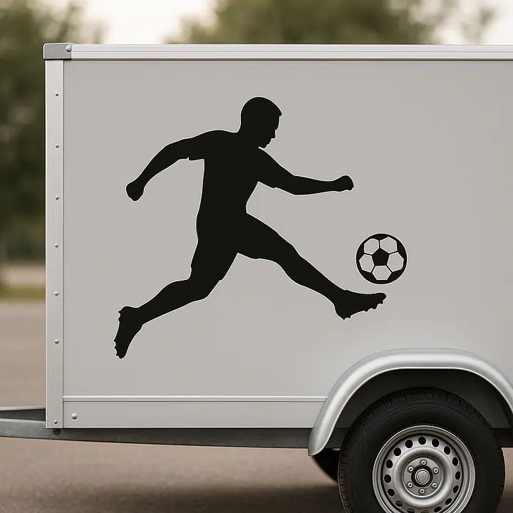 Fußball Hobby Aufkleber - Master