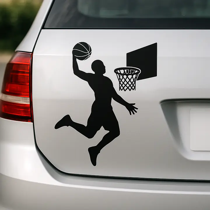 Basketball Hobby Aufkleber - Master