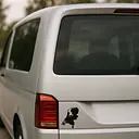 Netherlands Country Outline Sticker for Car and Camper - Master