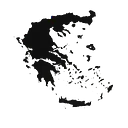 Greece Country Outline Sticker for Car and Camper - Master
