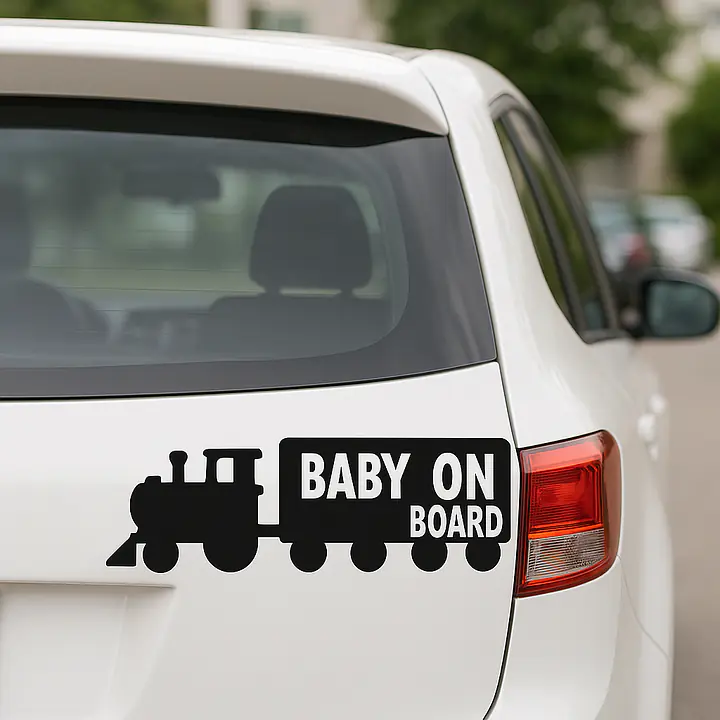 Babyzug Baby on Board Sticker - Master