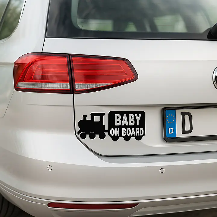 Babyzug Baby on Board Sticker - Master