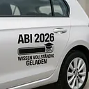 Abi Knowledge Fully Loaded Car Sticker - Master