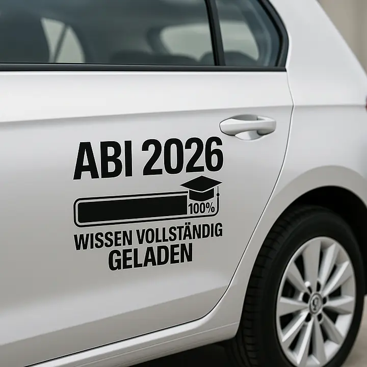 Abi Knowledge Fully Loaded Car Sticker - Master